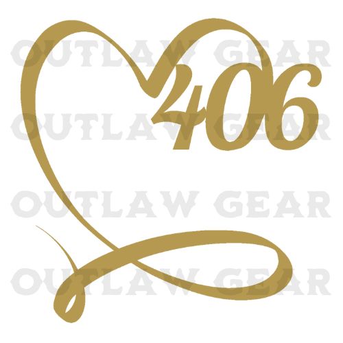 406 Love, Montana, heart, heartbeat, essence, connection, rugged landscapes, state pride