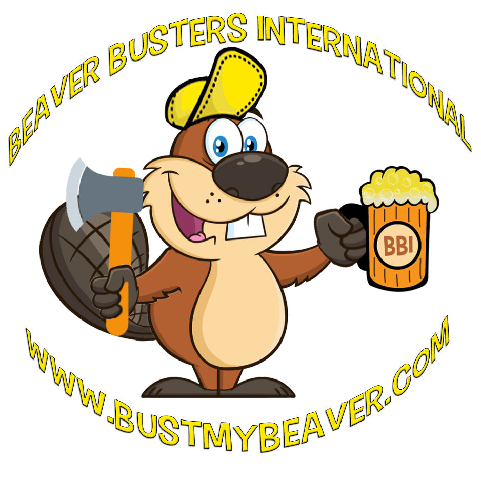 Image of the Beaver Busters International T-Shirt, featuring the iconic Beaver Busters logo, perfect for outdoor enthusiasts to stay comfortable and stylish during their adventures.