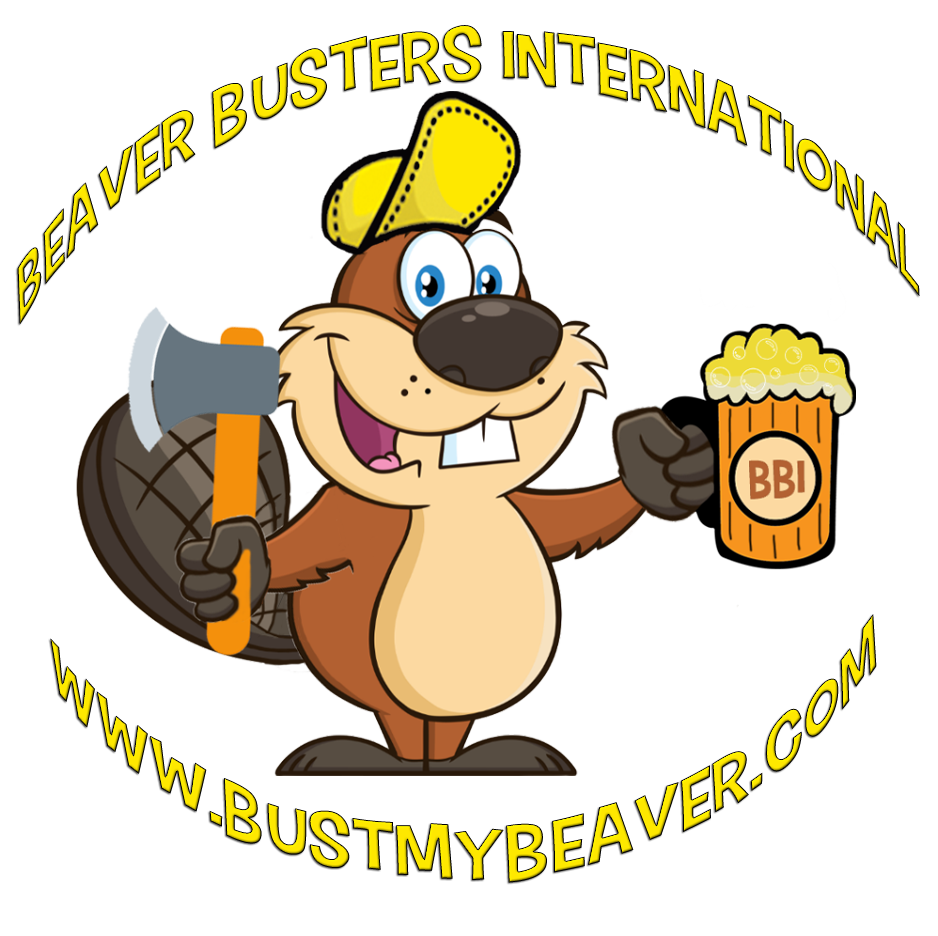 Image of the Beaver Buster stickers, featuring the iconic Beaver Buster design, perfect for adding outdoor flair to any surface.