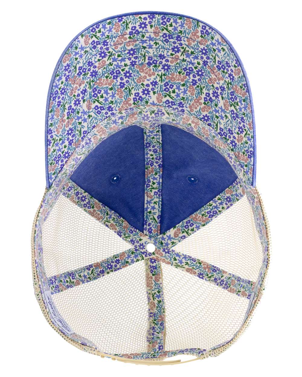 Montana Love embroidered blue ponytail ballcap