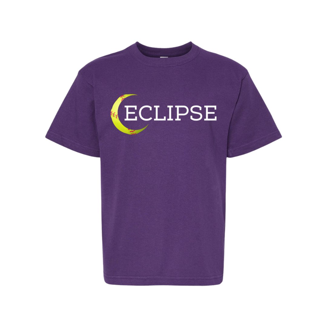 Image of the Eclipse Youth T-Shirt, showcasing its soft fabric and Eclipse logo, perfect for keeping your child stylish and comfortable throughout the day.