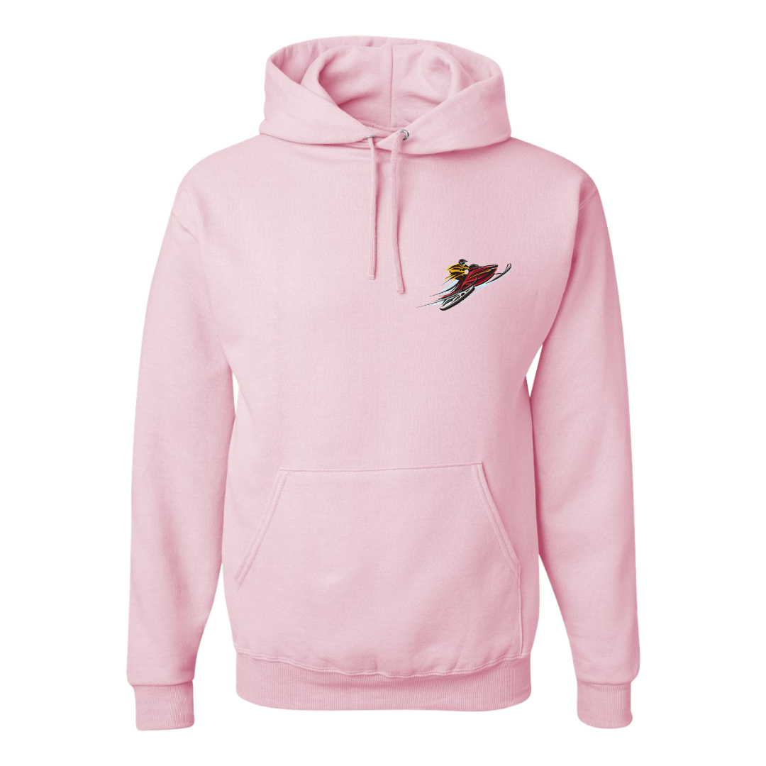 Image of the Helena Snowdrifters Hoodie, featuring the Snowdrifters logo and soft fabric, perfect for staying warm and stylish during winter activities.