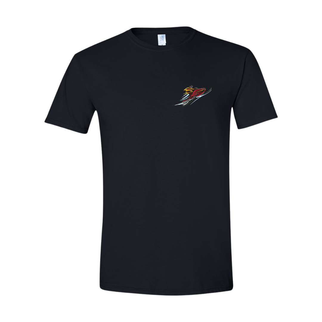 Helena Snowdrifters T-Shirt, winter adventures, Snowdrifters logo, outdoor fun, soft fabric, comfort, style