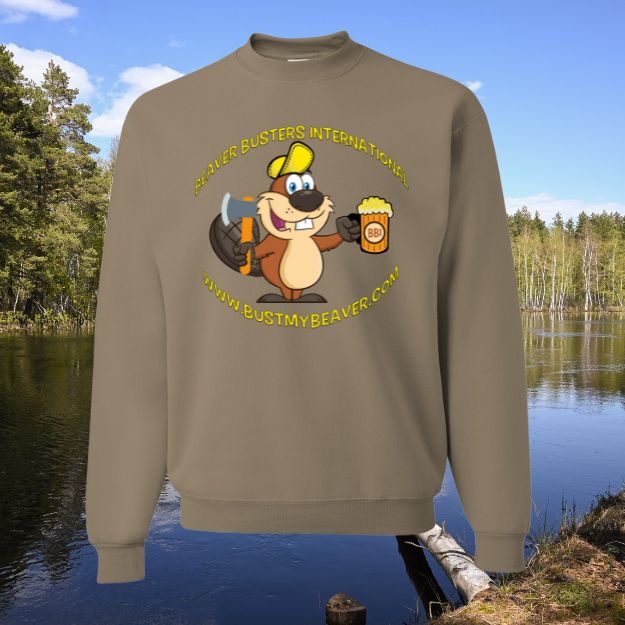 Beaver Busters International Crew Neck Sweatshirt