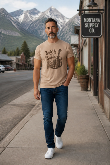 Boots in the 'Burg 2026 Official Concert Tee
