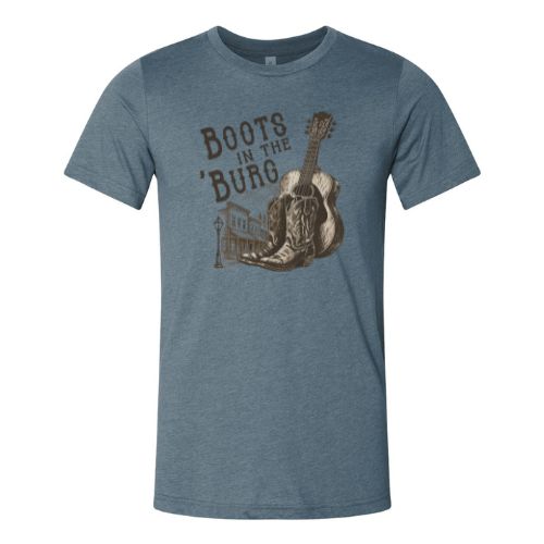 Boots in the 'Burg 2026 Official Concert Tee