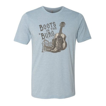 Boots in the 'Burg Vintage Tee — Stonewash Denim