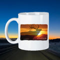 An 11 oz coffee mug with 