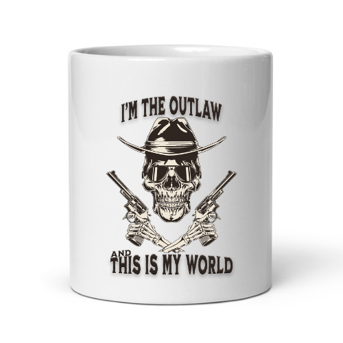 I'm The Outlaw coffee mug