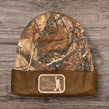 "Stay Wild Montana” camo embroidered patch