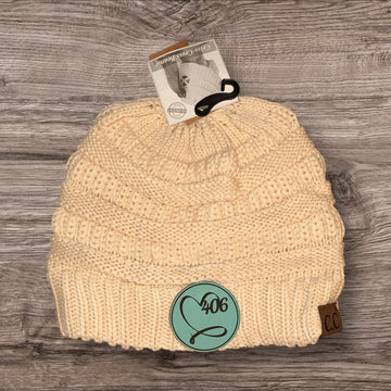 The Sweetgrass 406 Ponytail Beanie