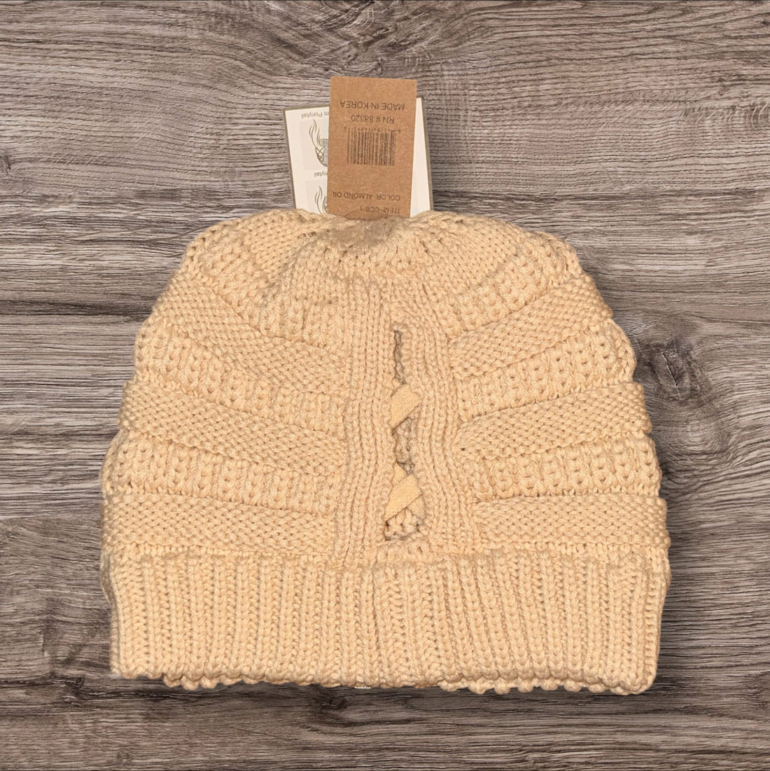 The Sweetgrass 406 Ponytail Beanie