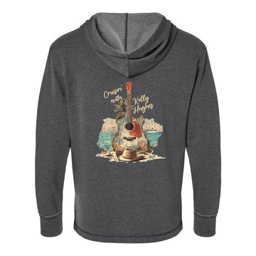 Cruise with Kelly Hughes 2027 Unisex Vintage Wash Fleece Hoodie