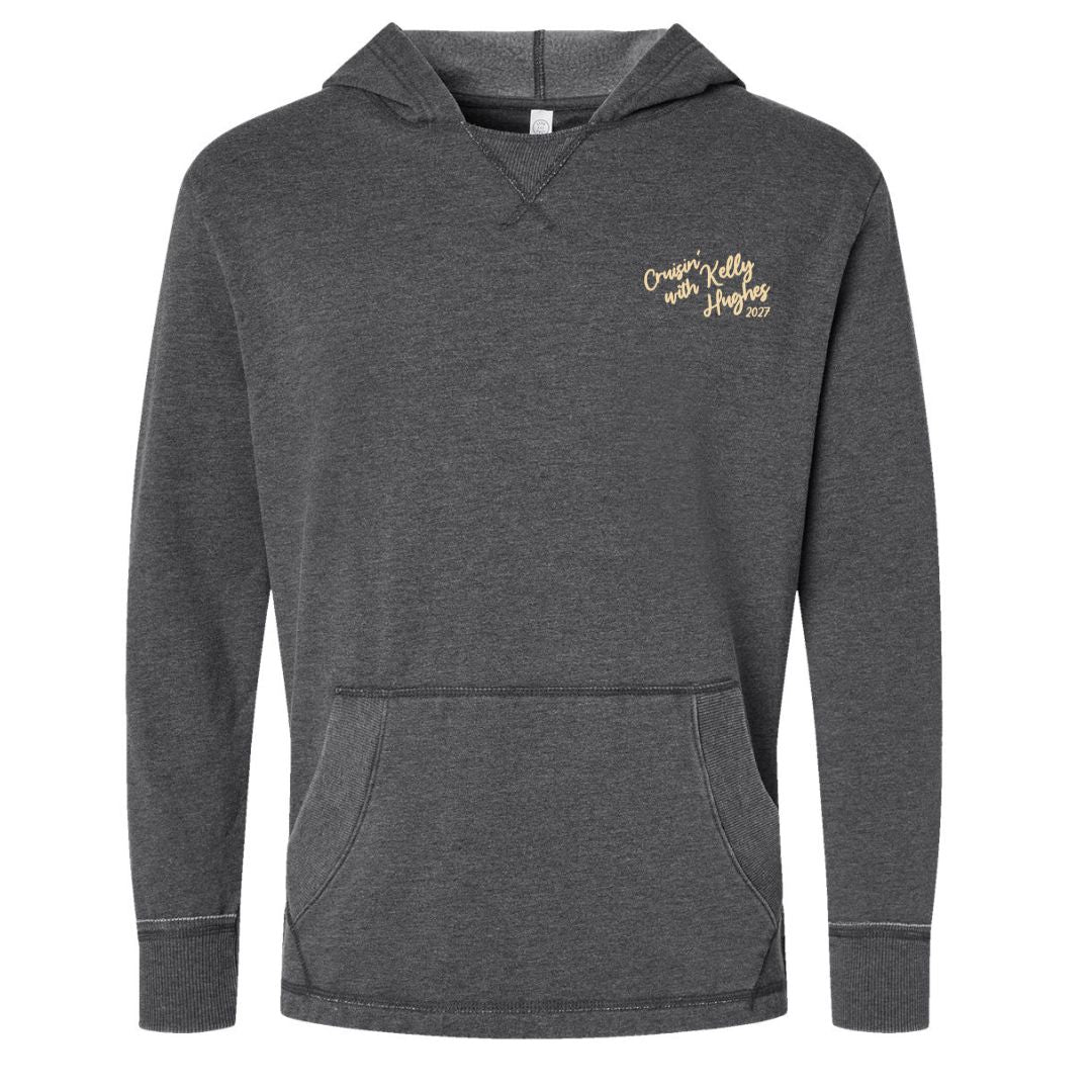 Cruise with Kelly Hughes 2027 Unisex Vintage Wash Fleece Hoodie