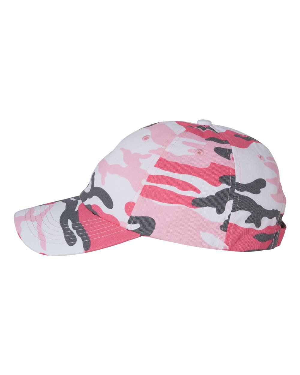 Adult Bio-Washed Classic Dad Hat - Pink Camo