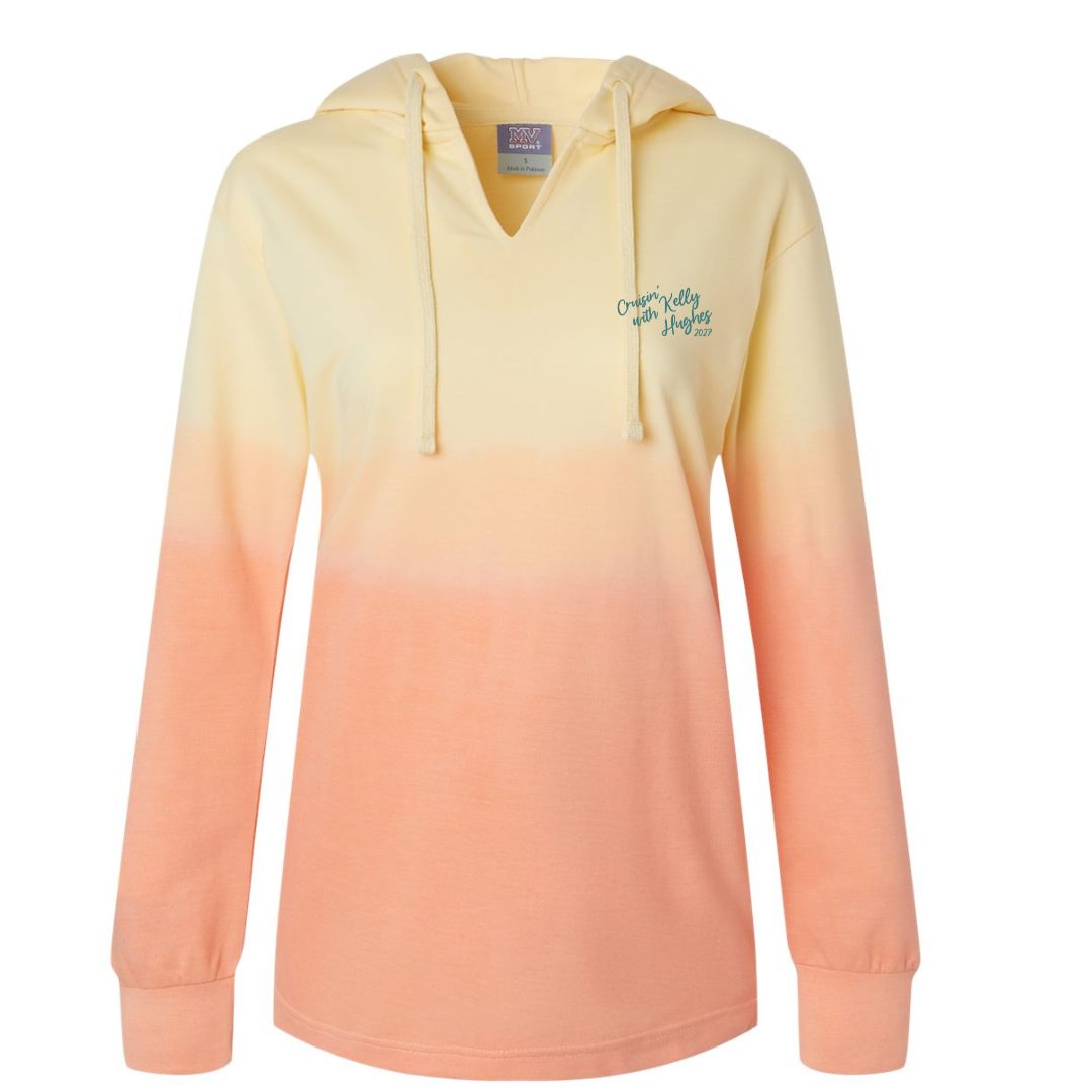 Cruise with Kelly Hughes 2027 Women’s French Terry Ombré Hooded Sweatshirt