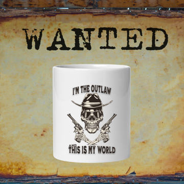 I'm The Outlaw coffee mug