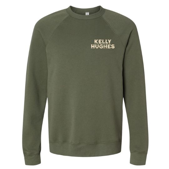 Kelly Hughes Band Vintage Whiskey Barrel Raglan Sweatshirt