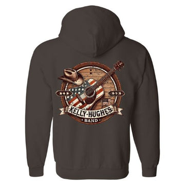 Kelly Hughes Band Whiskey Barrel Hoodie