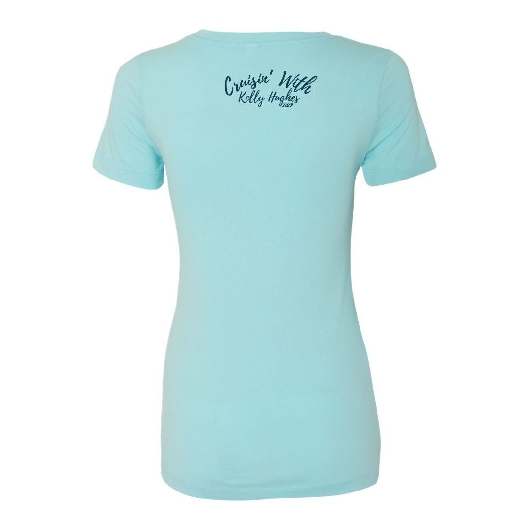 Kelly Hughes Rivera Cruise 2025 Ladies Signature Tee (Cancun Edition)