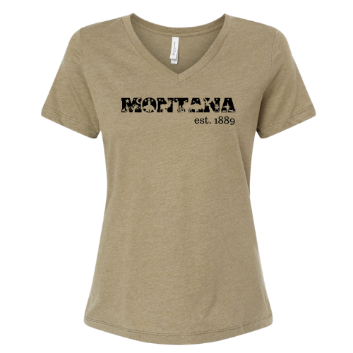 Montana Life Women's V-Neck T-Shirts