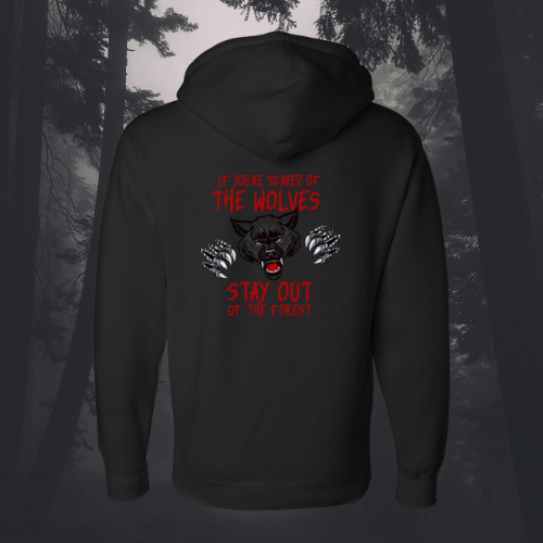 Stay out of the Forest - Black Hoodie