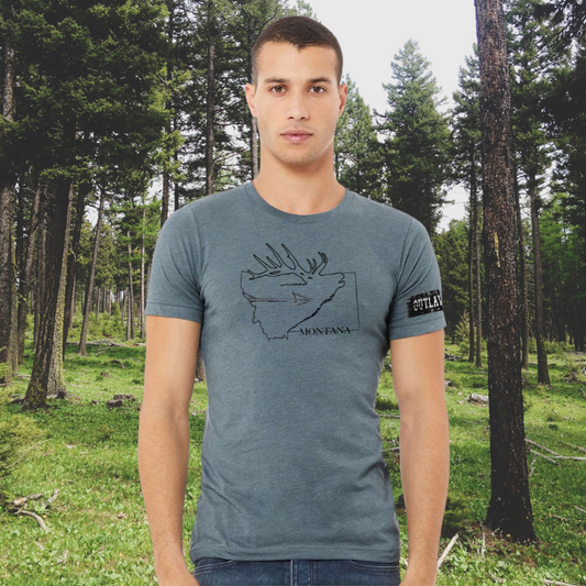 Montana Elk Hunter T-Shirt