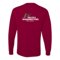  Image of the Helena Snowdrifters Long Sleeve T-Shirt, featuring the Snowdrifters logo and soft fabric, perfect for staying cozy during winter activities.